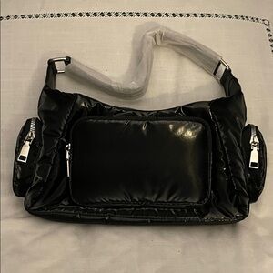 U Style Black Handbag NWT